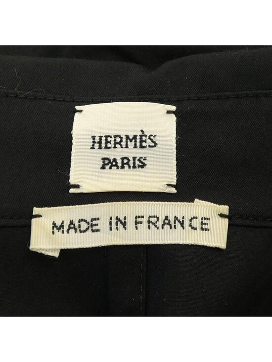 Hermes Carre Dress Black 36 Belt main image 4